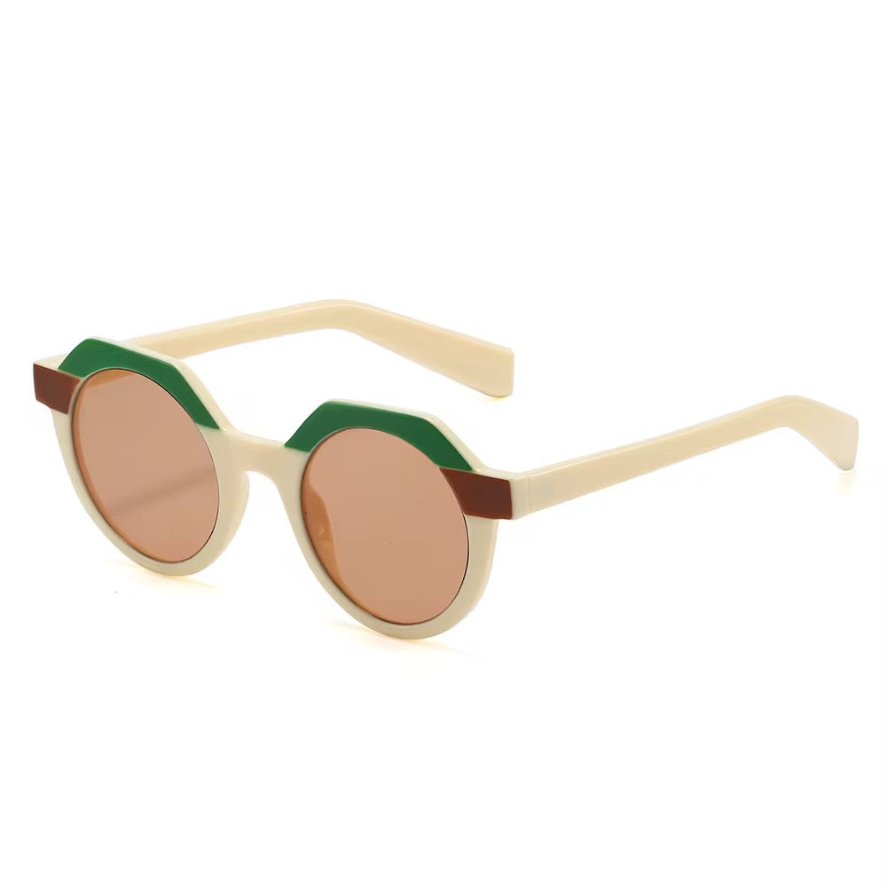 Pure Statement Sunglasses, Durable Resin & Metal Unisex Design - Lightweight-1