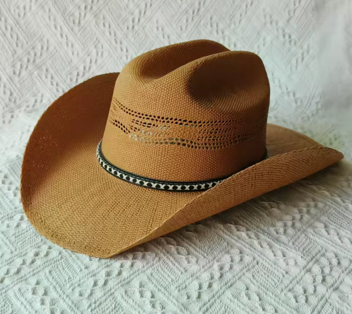 Beyond Ruff Straw Cowboy Hat-0