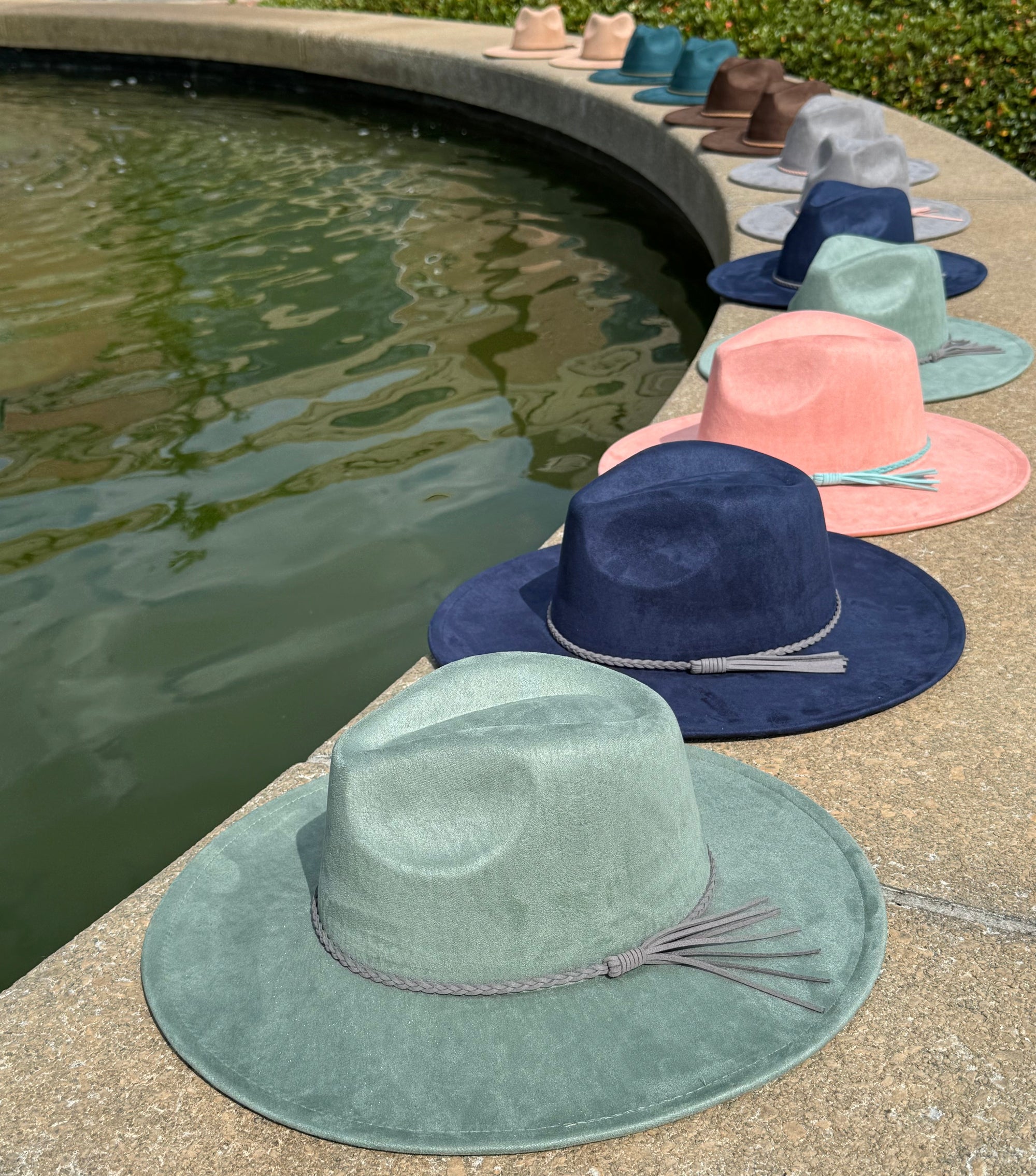 Everyday premium Suede Fedora Hat-1