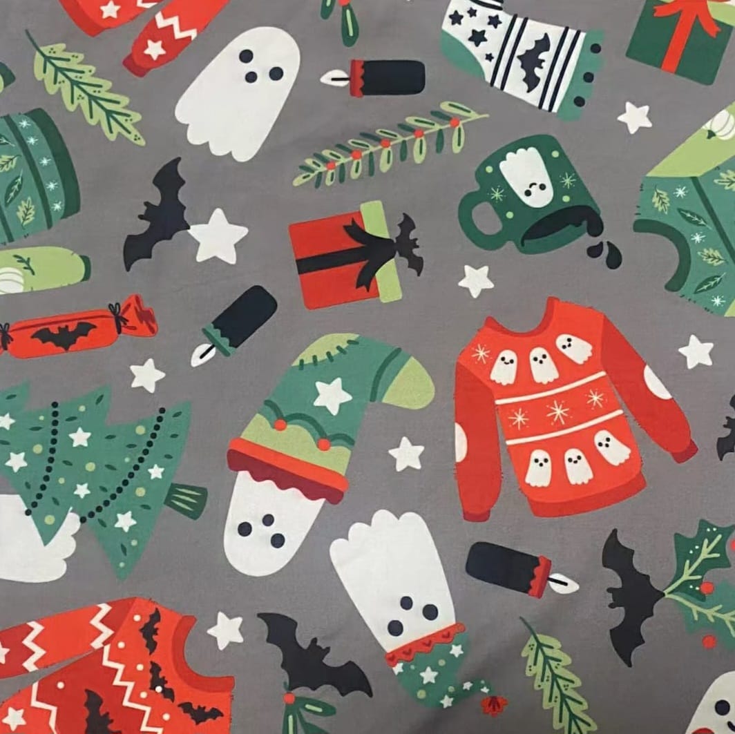 Christmas Ghosts Pocket - The Sketchy Pumpkin (Exclusive) - Pocket Leggings