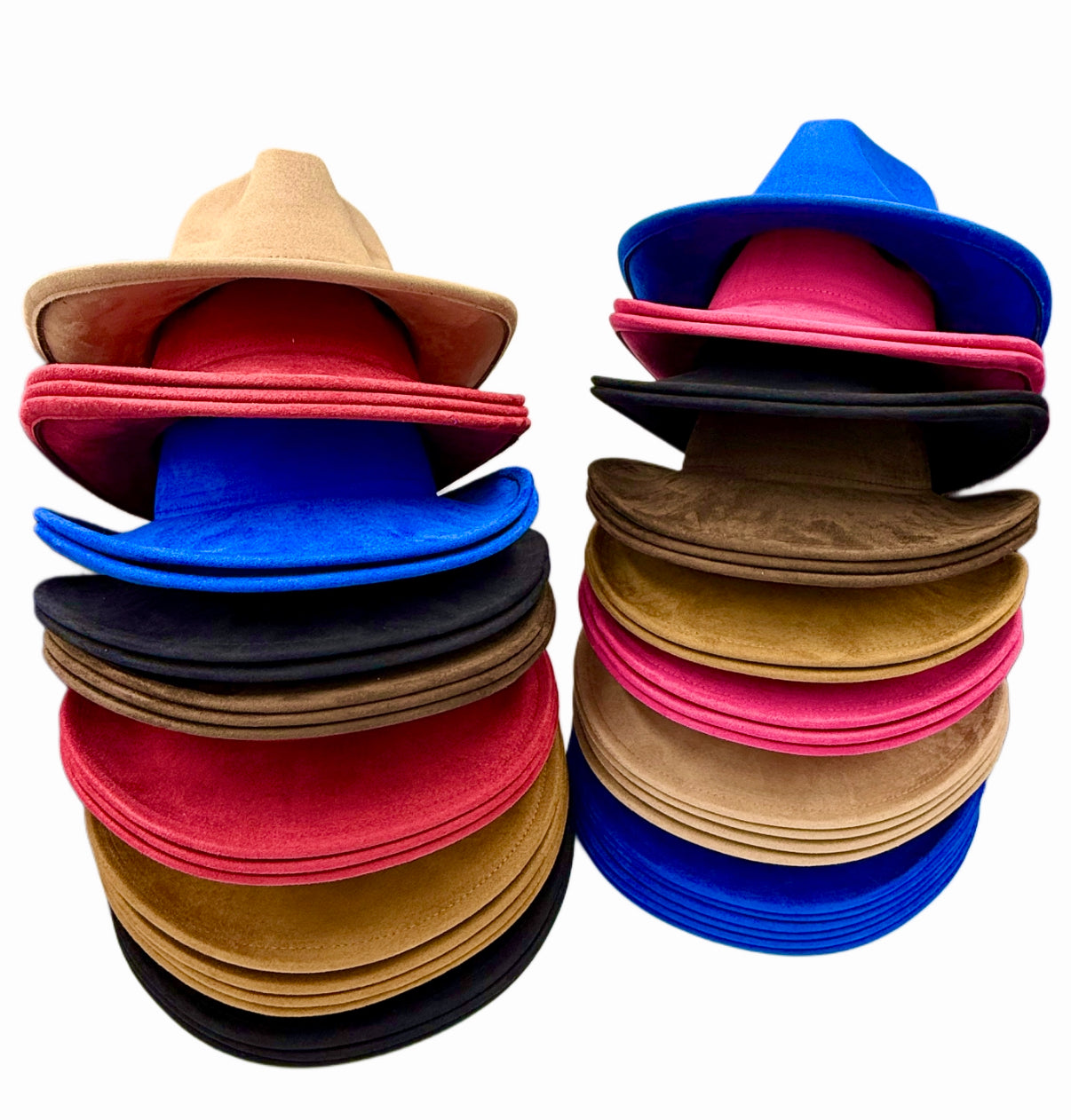 Kids Vegan suede cowboy style Hat-4