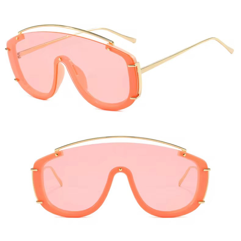 For you statement Sunglasses, Durable Resin & Metal Unisex Design - Lightweight-3