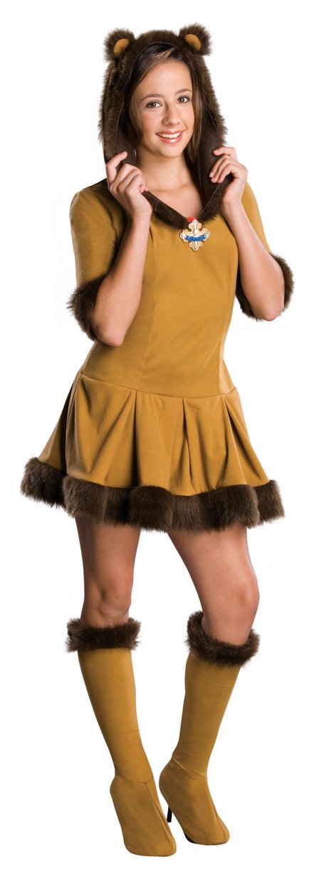 Teens Tweens The Wizard Of Oz Cowardly Lion Costume