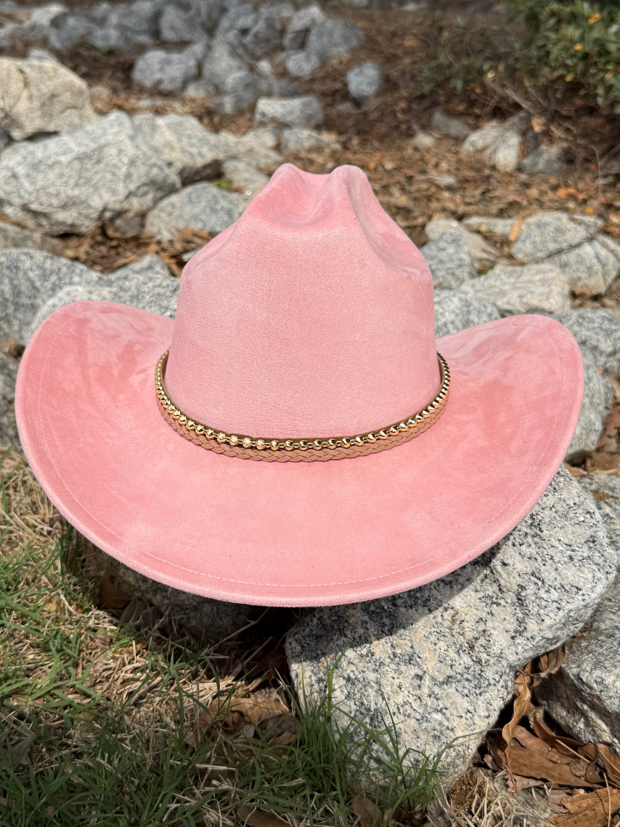 Premium Suede Cowboy Hat - Adjustable Straps Inside, Unisex Design, Size 56-58cm, Western Style, Fashionable & Functional, Shipped in a Box-0