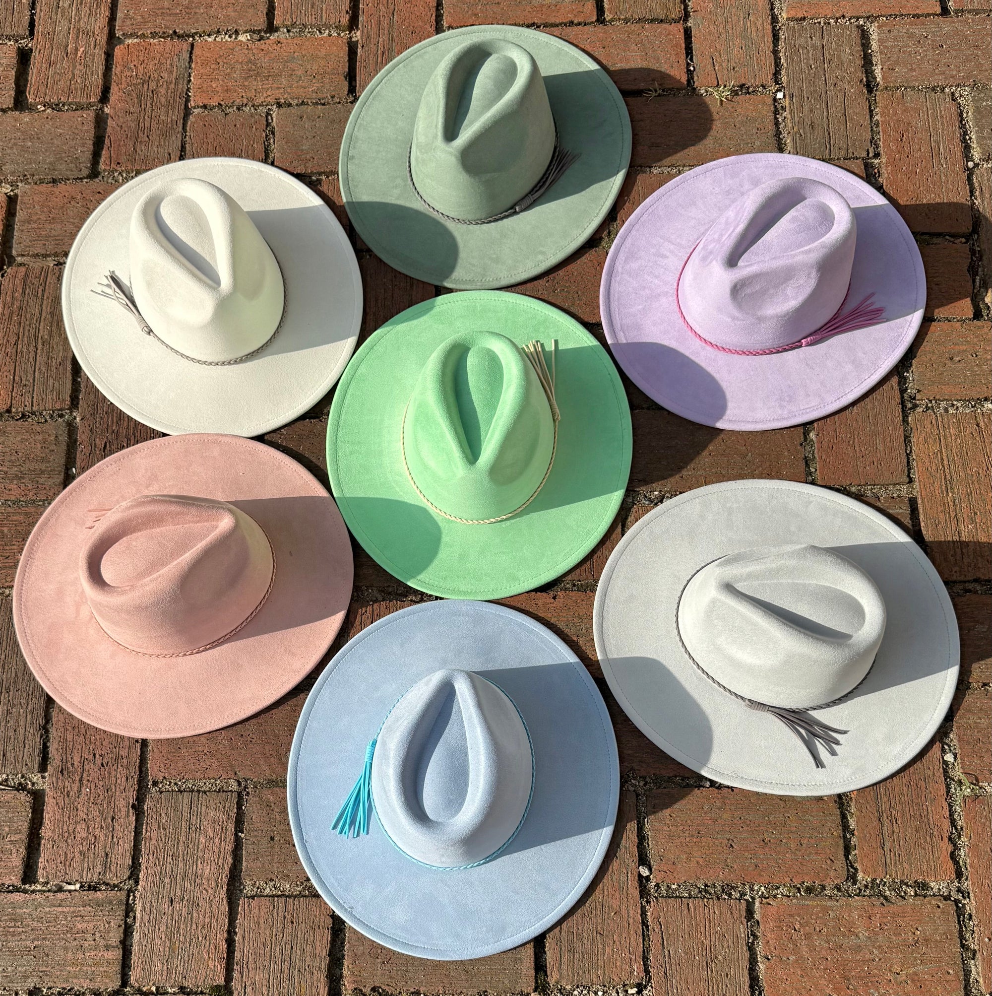 Everyday premium Suede Fedora Hat-1