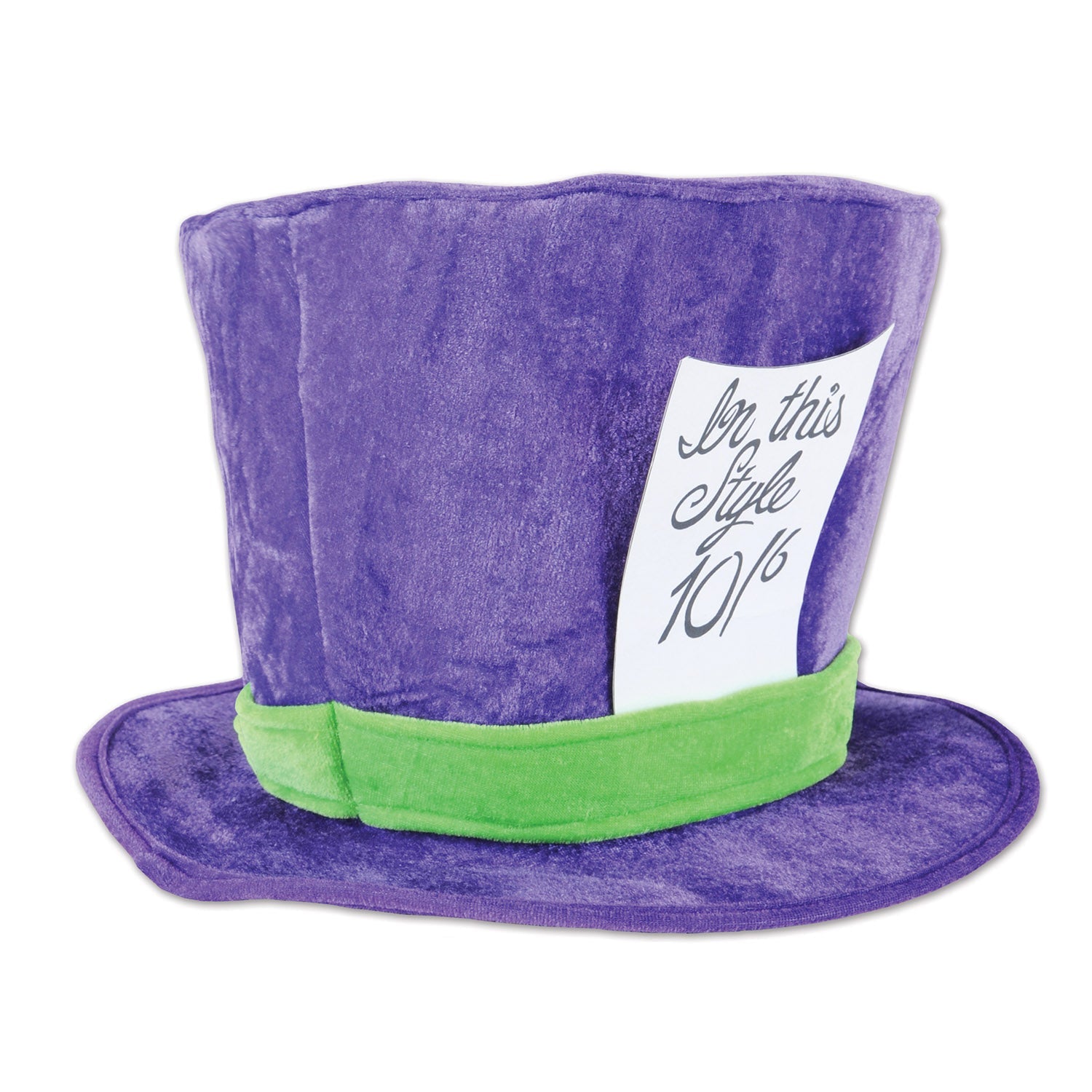 Alice in Wonderland Plush Mad Hatter Costume Hat
