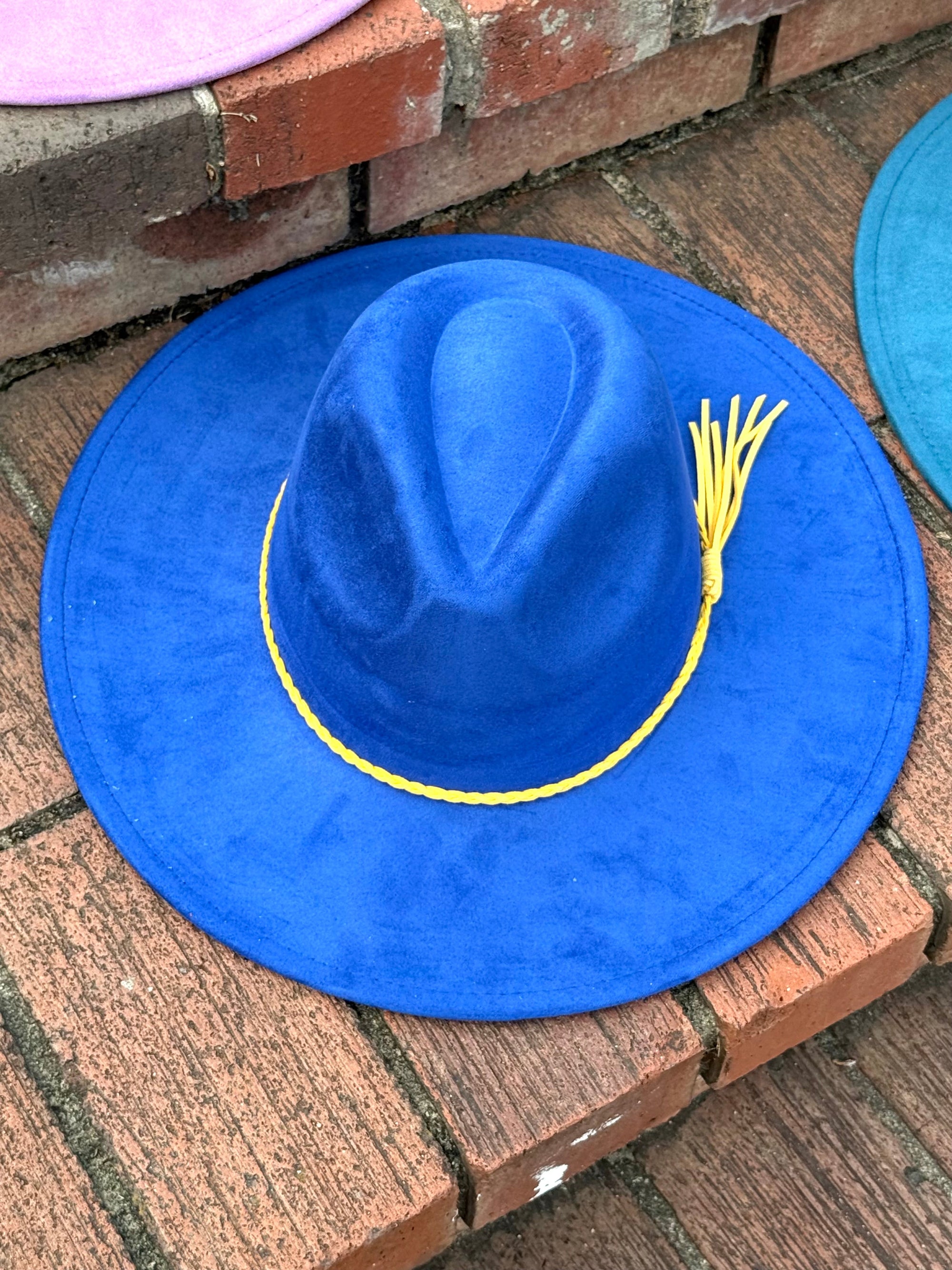 Everyday premium Suede Fedora Hat-0