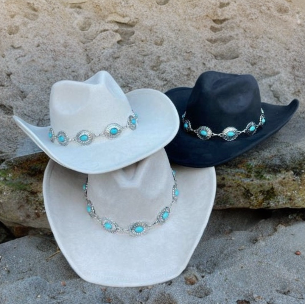 Flare premium Suede Cowboy Hat-1