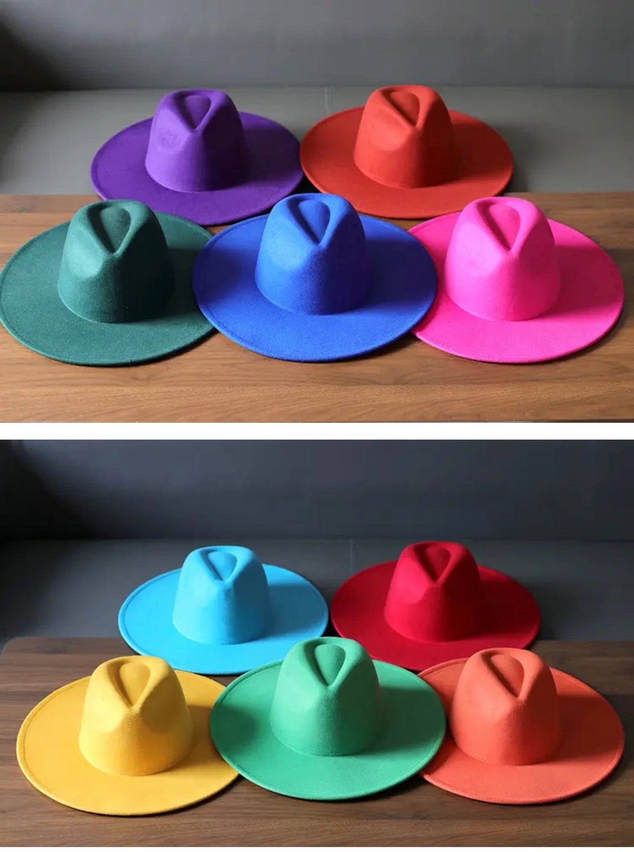 Luxury  Bow Tie Fedora Hat-Turquoise mix-2