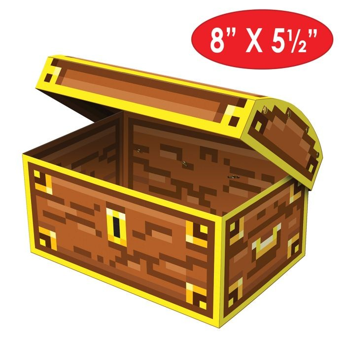 8-Bit Pixel Art Treasure Chest