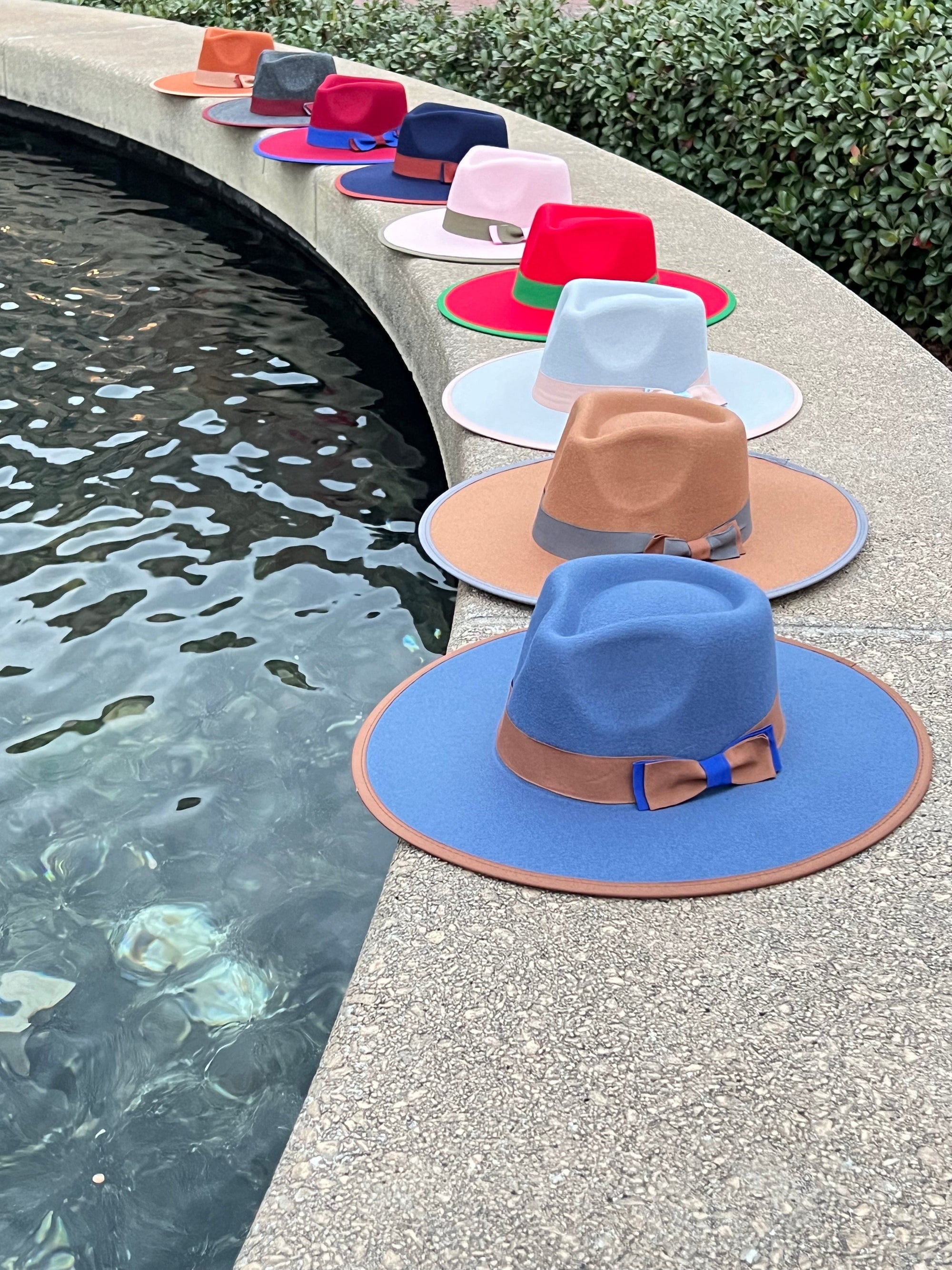 Prestigious Banded Fedora Hat - Unisex, Adjustable Straps Inside, Polyester Interior, Cotton Exterior, Available in Various Colors-3