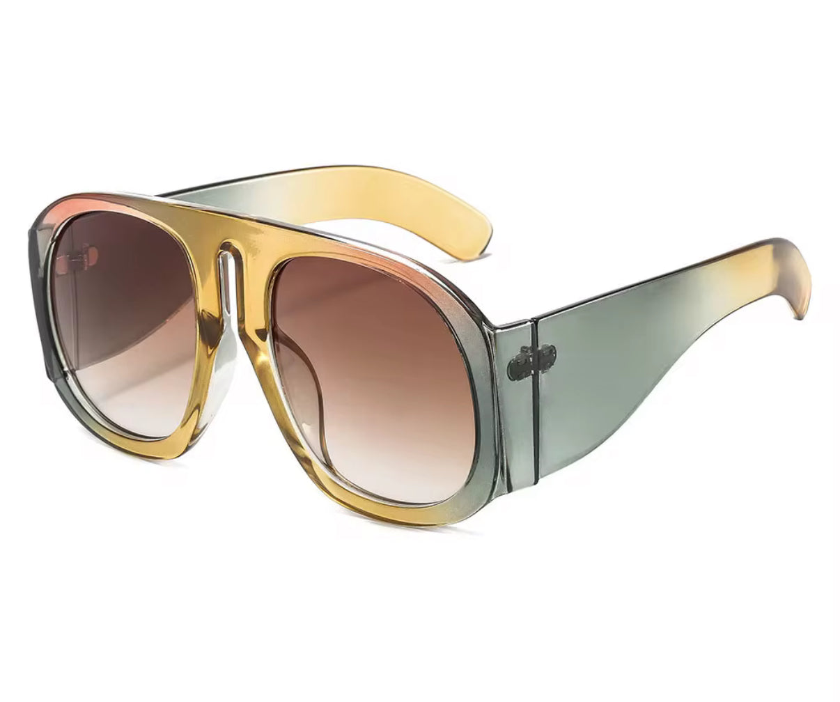 Extra statement Sunglasses, Durable Resin & Metal Unisex Design - Lightweight-1
