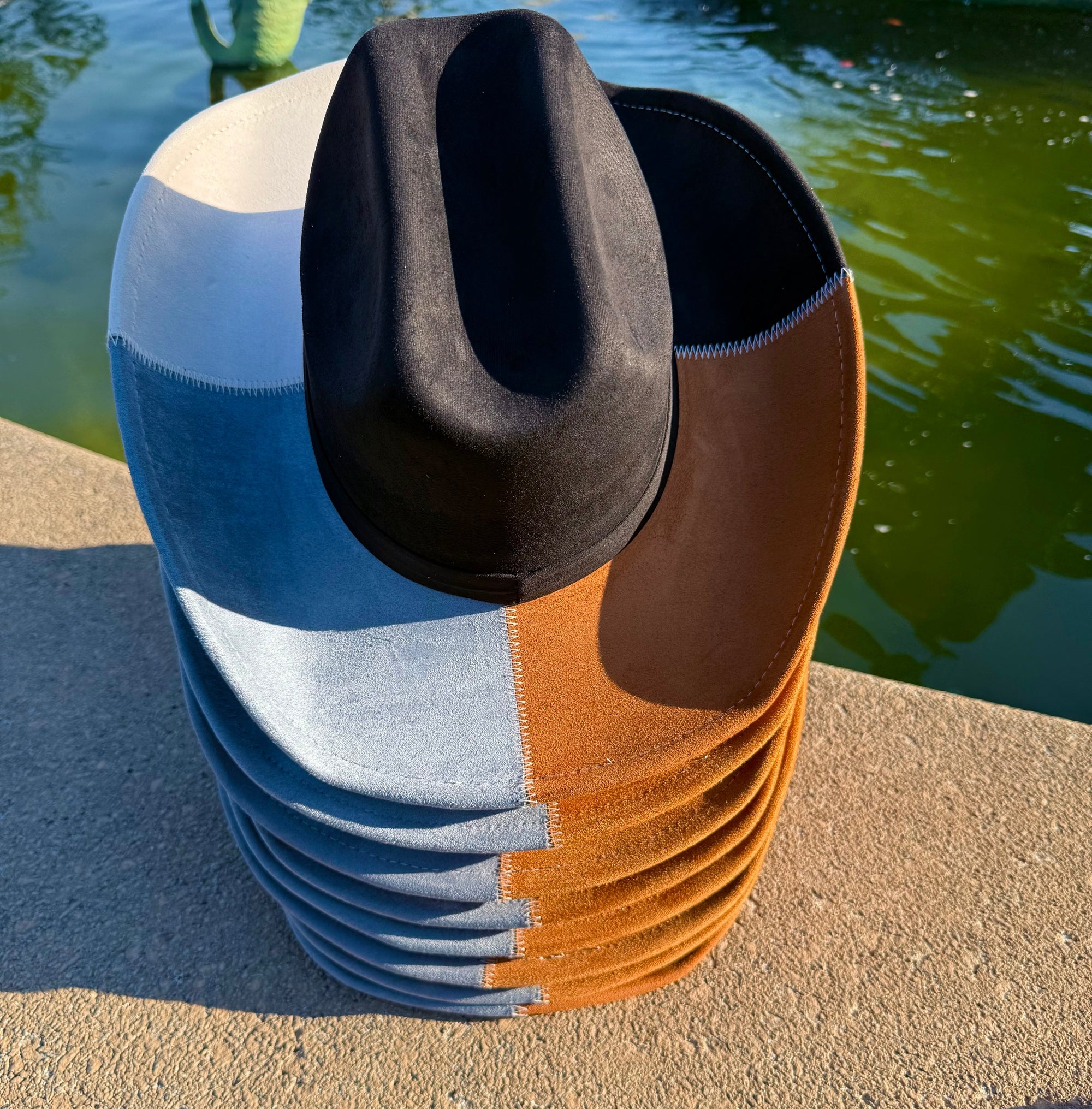 Patchedup -premium Suede Cowboy Hat-2