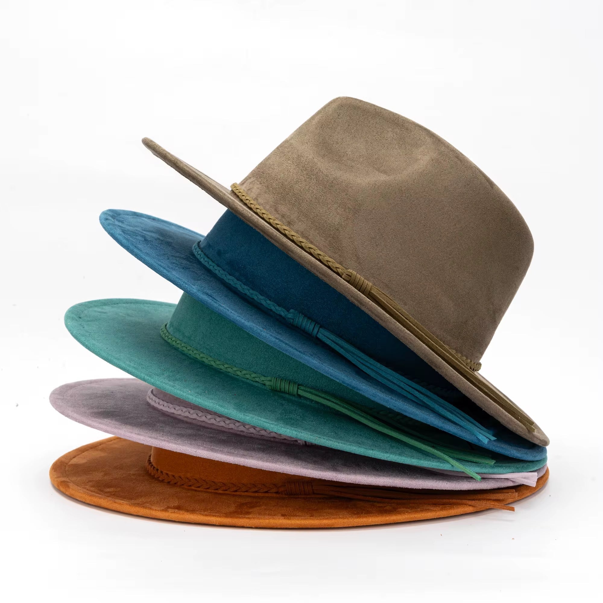 Classic lux Suede Fedora-3