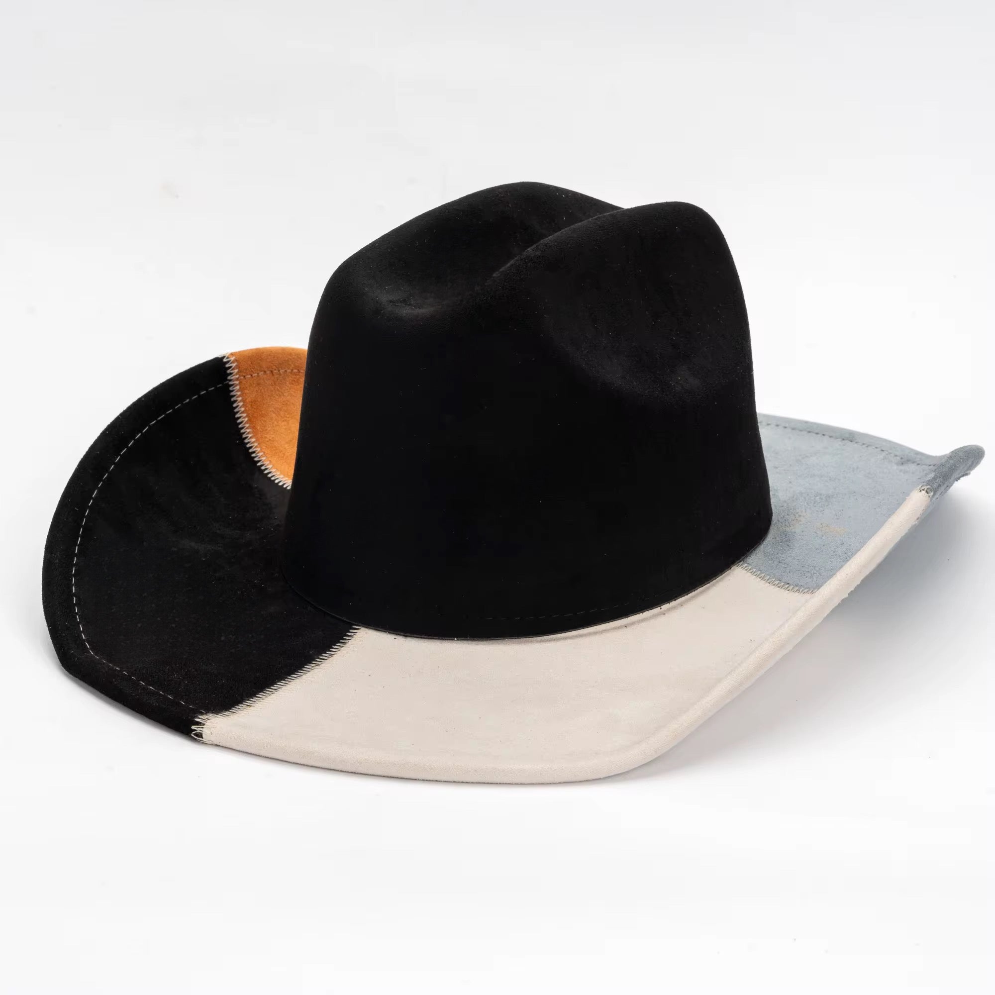 Patchedup -premium Suede Cowboy Hat-0