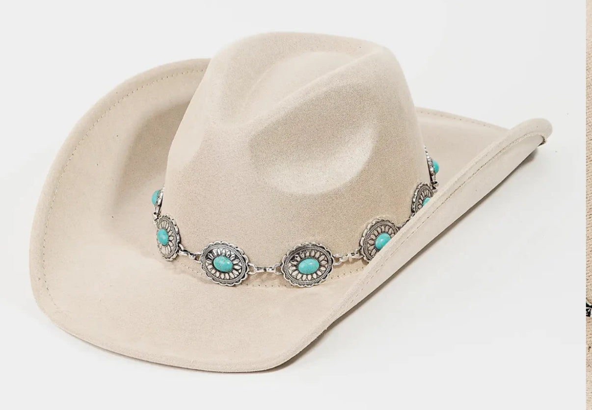 Flare premium Suede Cowboy Hat-0