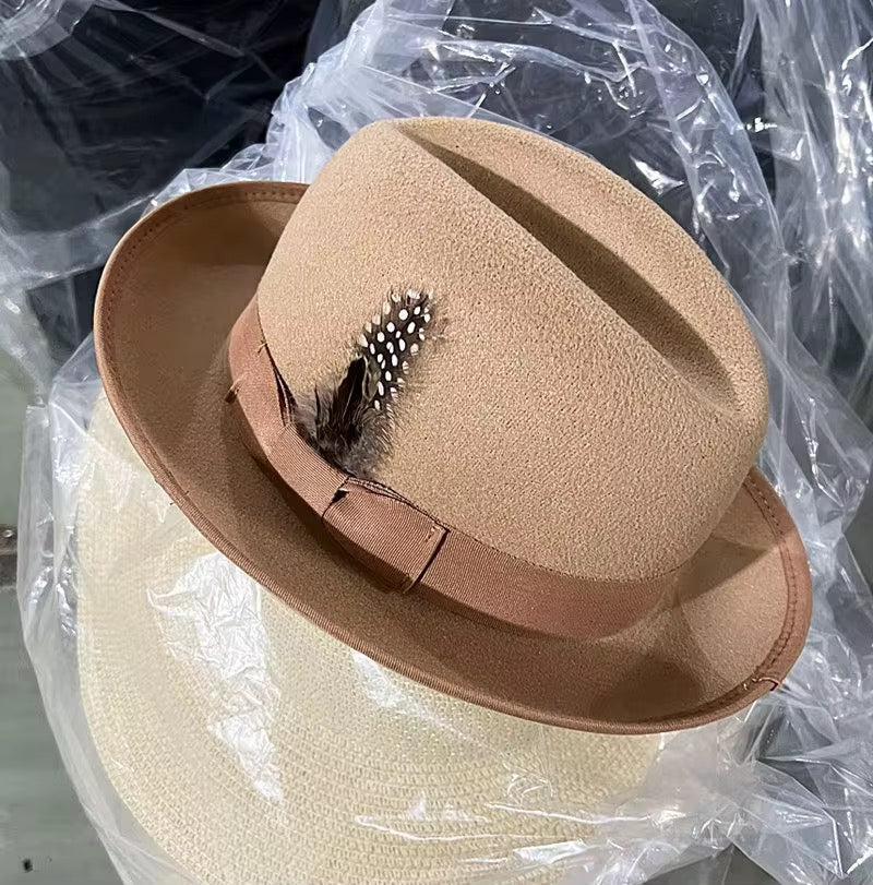 The Feathered Dapper Hat - Classic Design, Comfortable Fit, Perfect for Everyday Wear-0