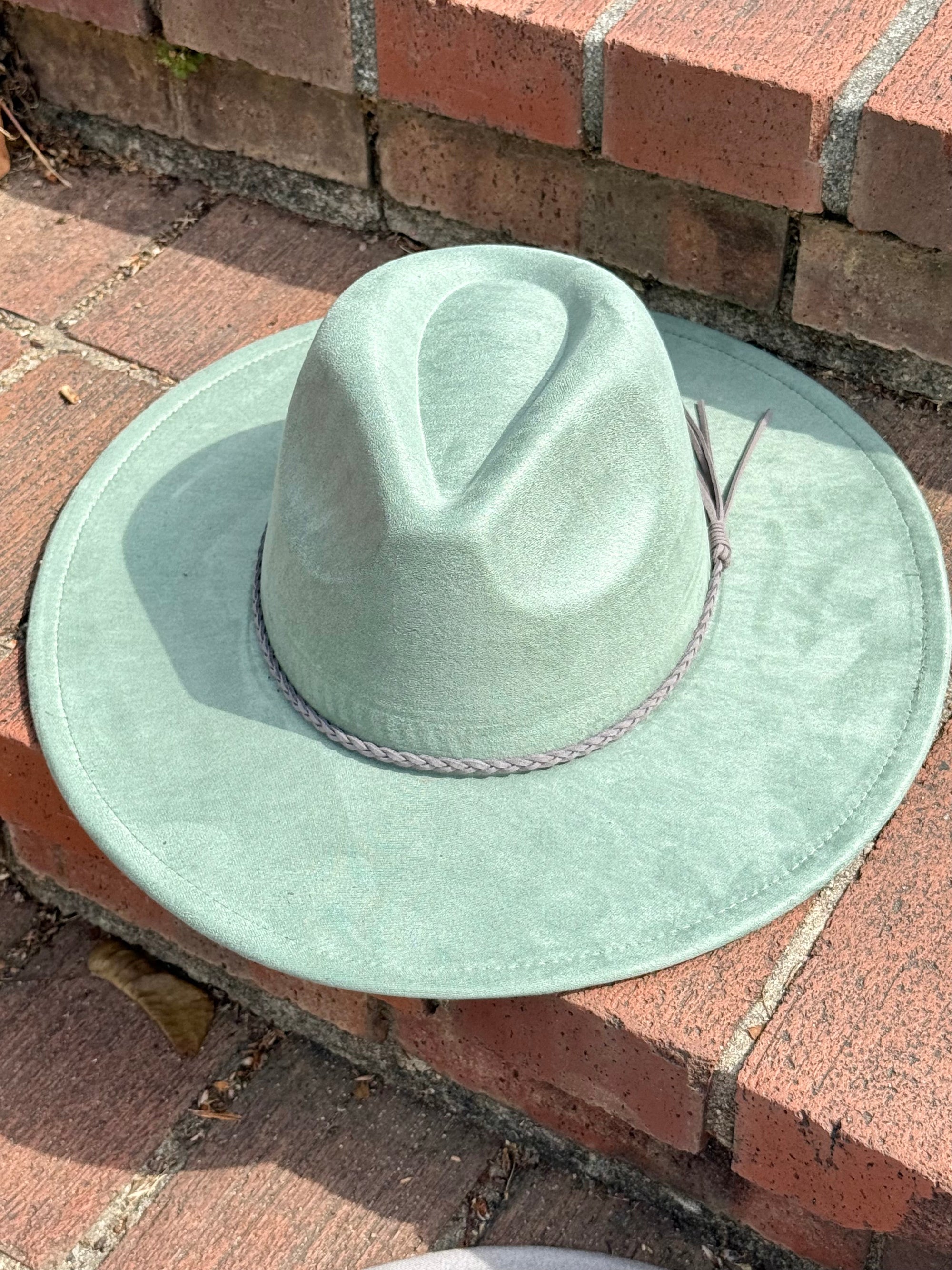 Everyday premium Suede Fedora Hat-0