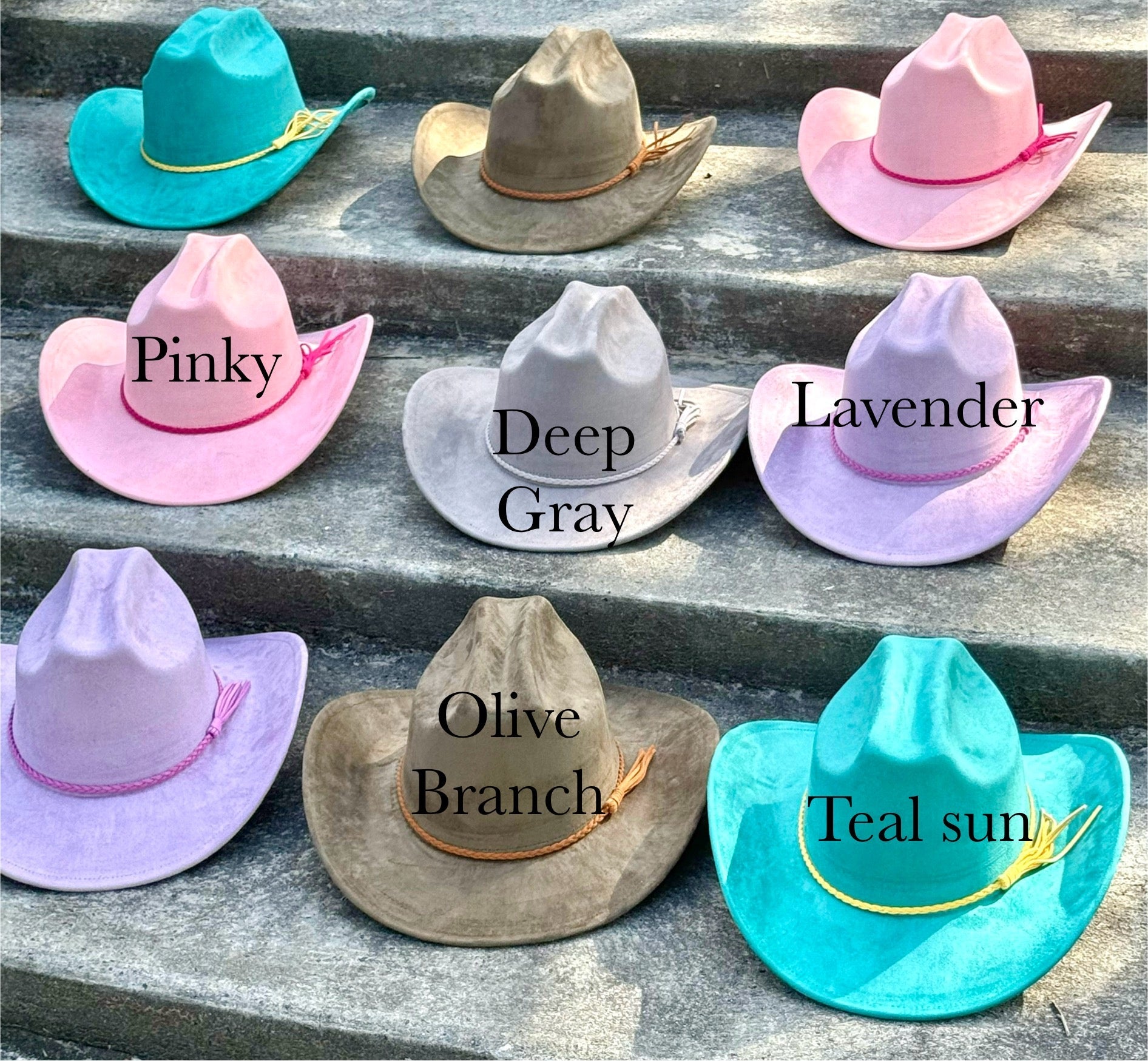 Premium Suede Cowboy Hat - Adjustable Straps Inside, Unisex Design, Size 56-58cm, Western Style, Fashionable & Functional, Shipped in a Box-3