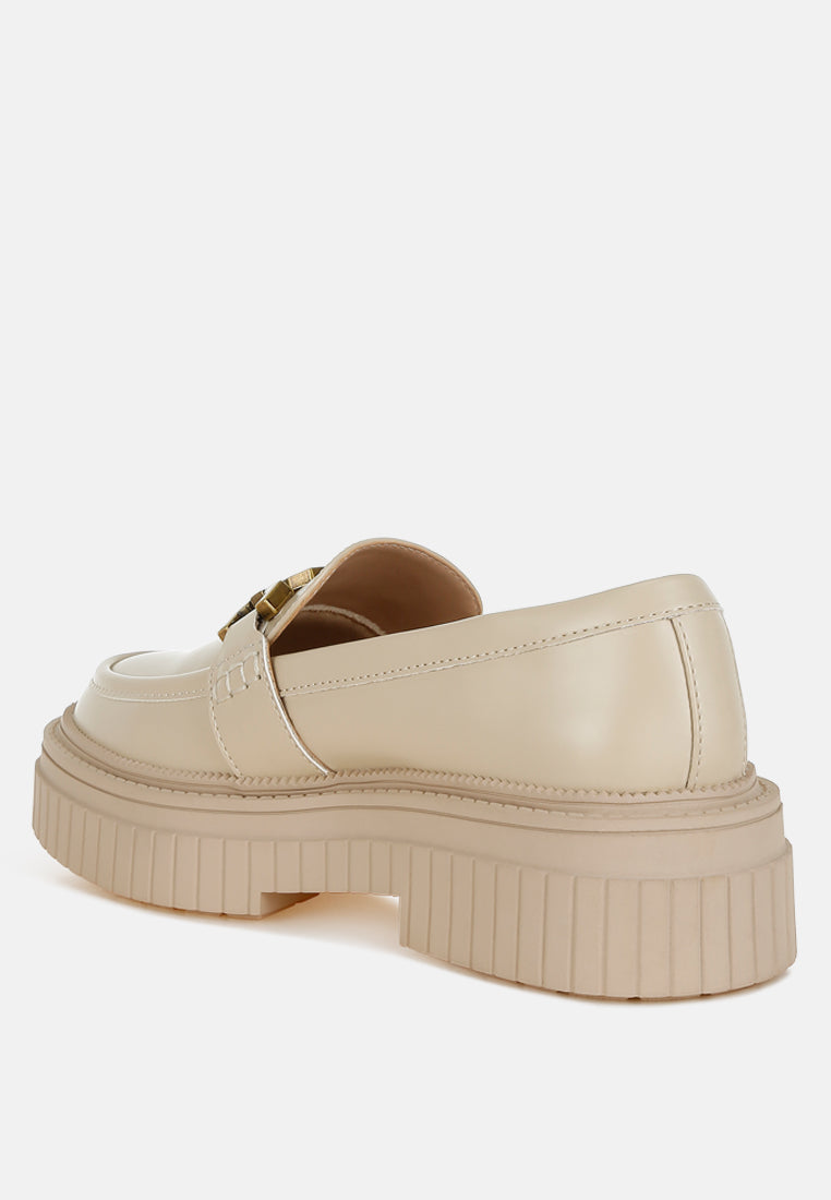 Grosbeak Horsebit Chunky Loafers-2