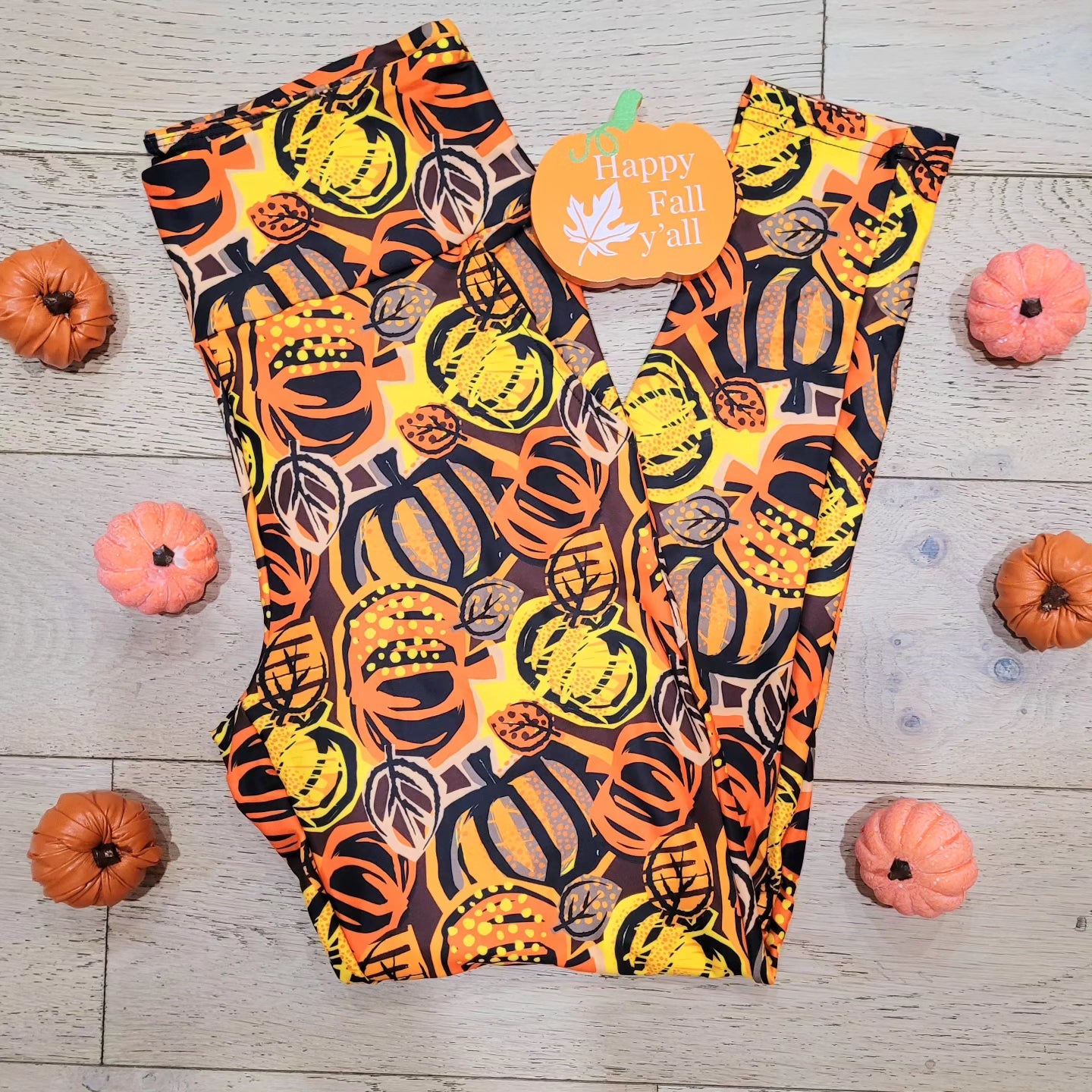 Pumpkin Pie 2 (Exclusive) - Pocket Leggings