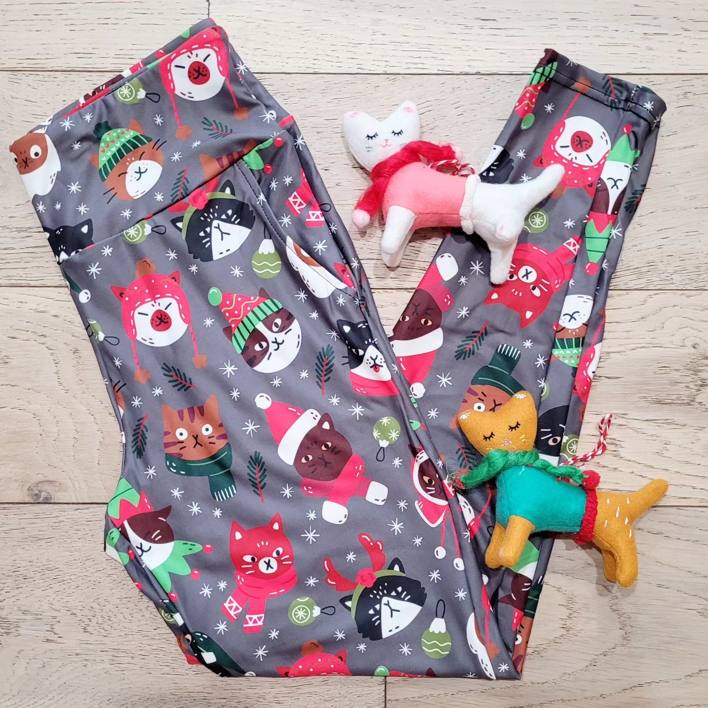 Christmas Cats (Exclusive) - Pocket Leggings