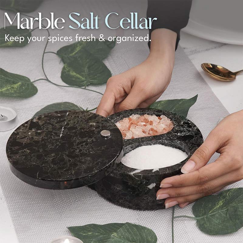 Ideal Salt and Pepper Bowl with two compartments