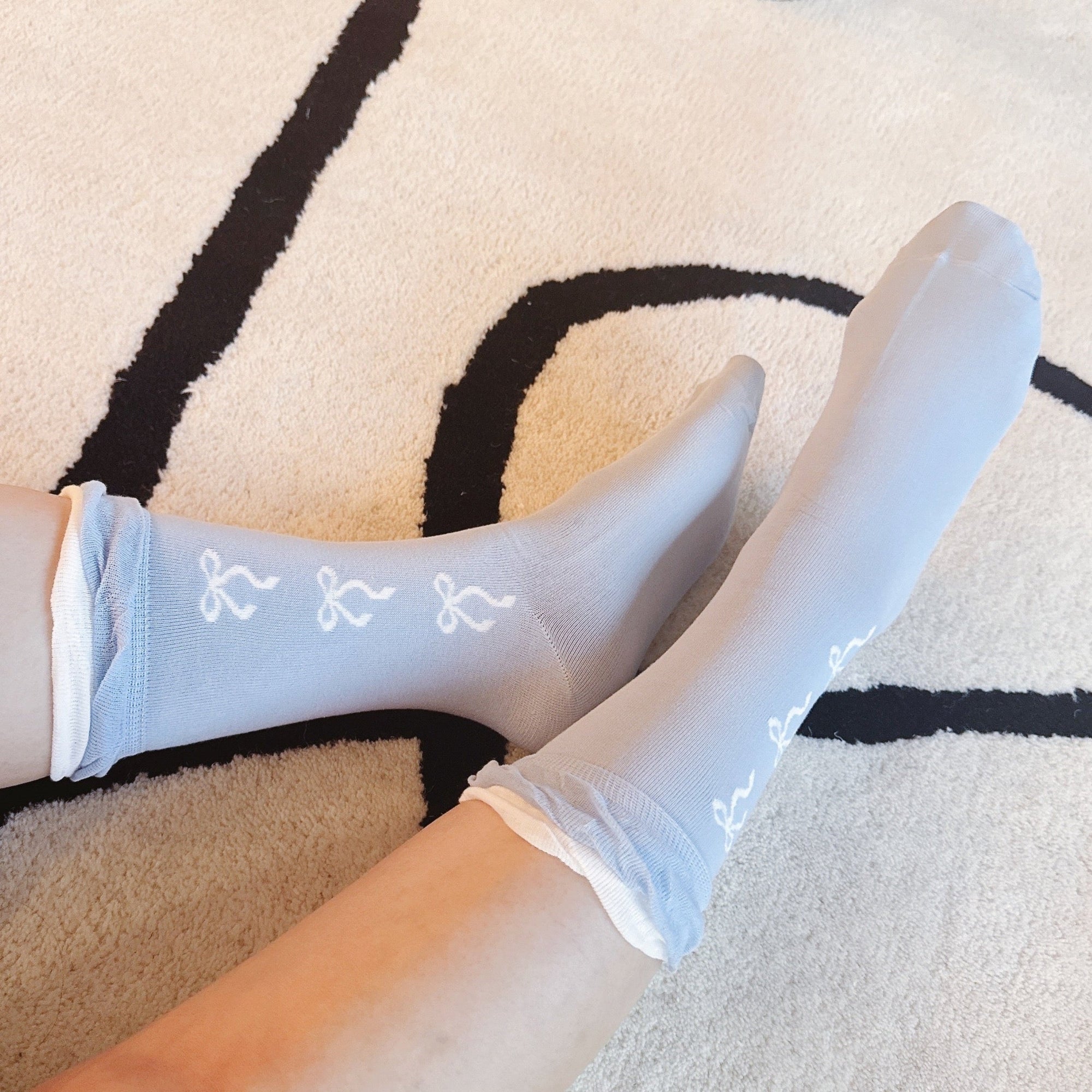 Lovely Bows Socks Set Of 2-4