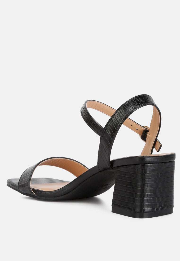 Keeyana Block Heel Sandals-2