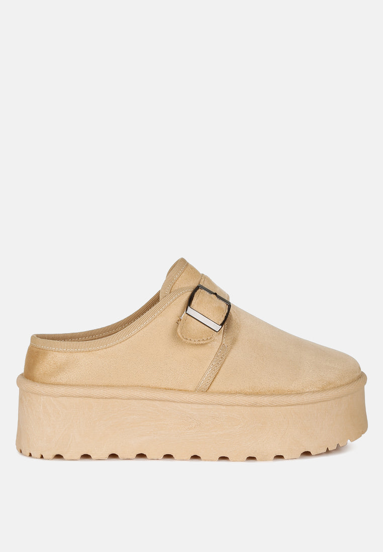 Ryeson Buckle Strap Platform Classic Slip-On-5