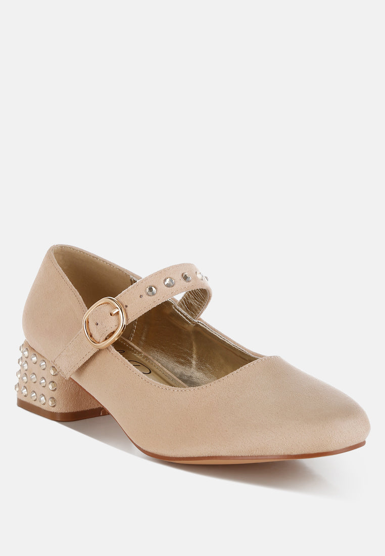 Sima Studded Mary Jane Pumps-1