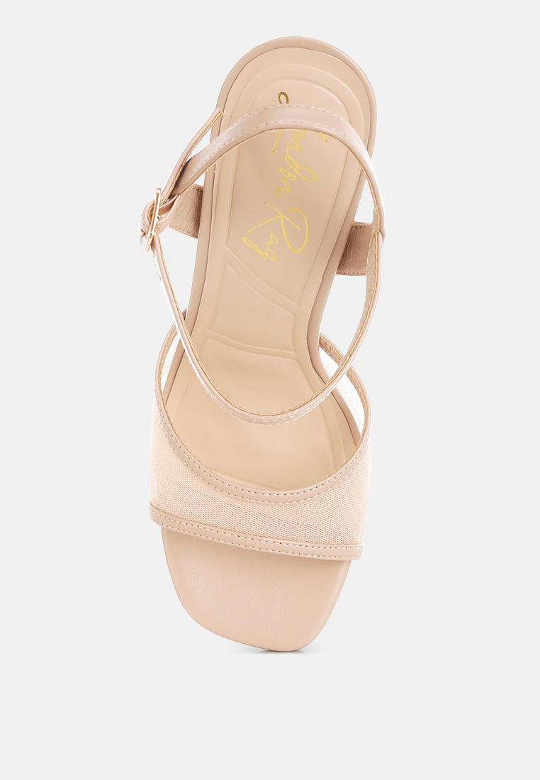 Sunisa Square Toe Stiletto Heels-3