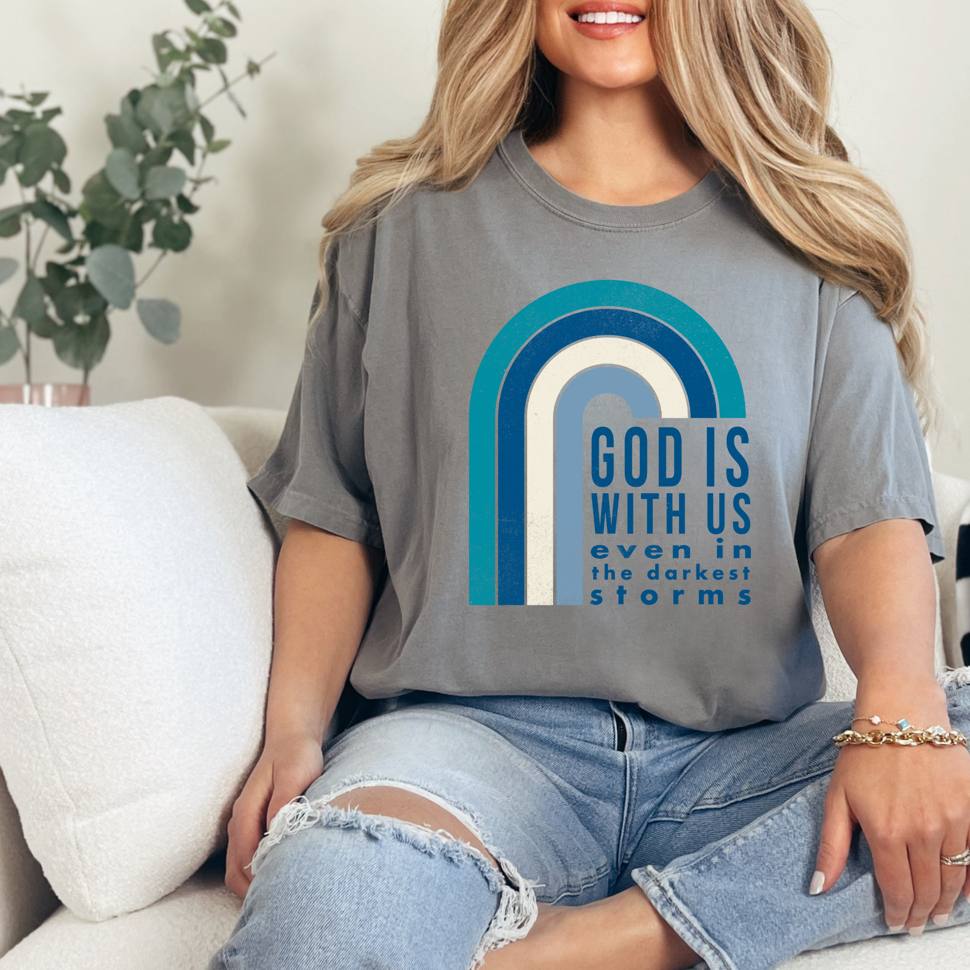 Christian Tshirt- God is within us-Boutique Brand-0