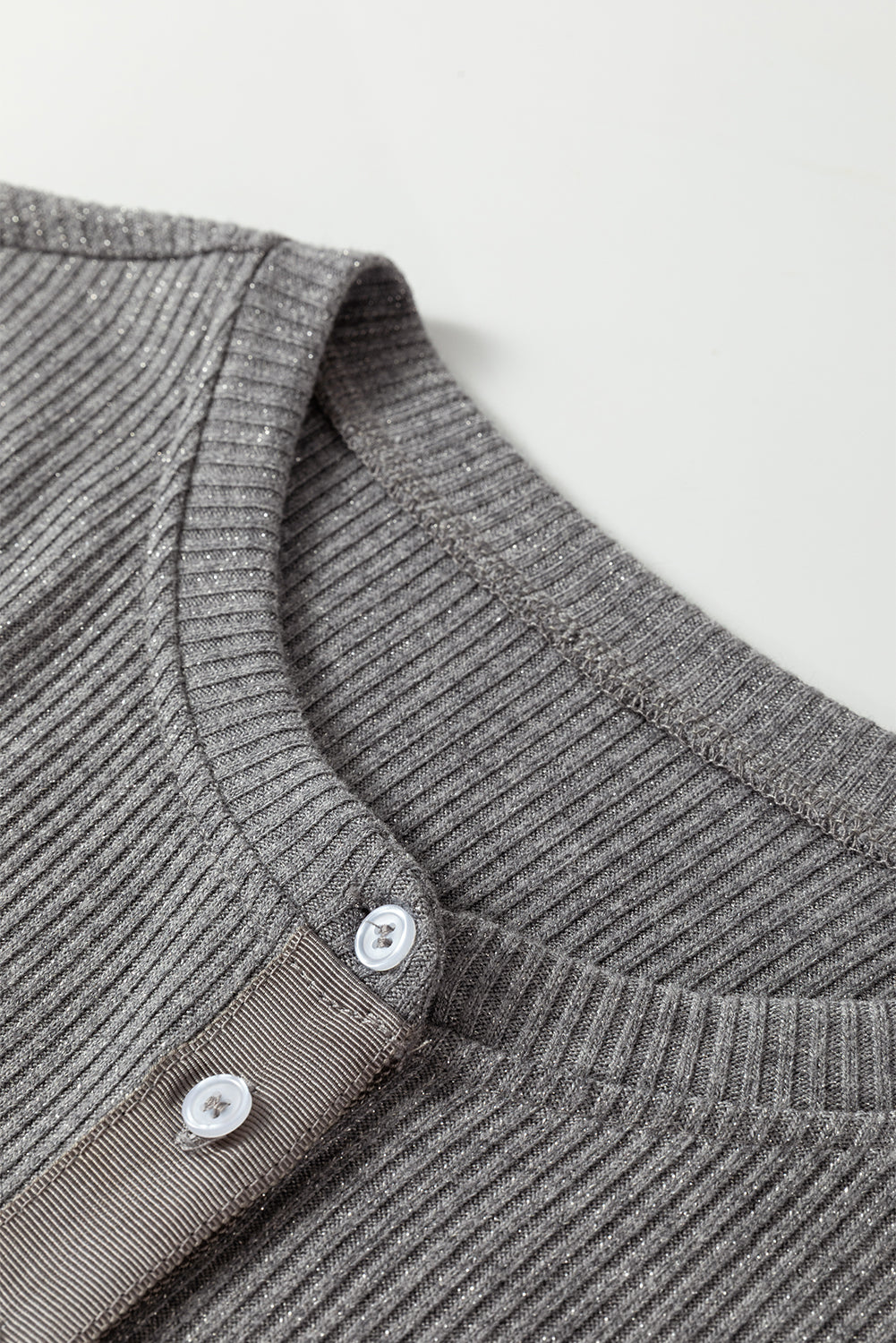 Sleet Button Down Slim Fit Ribbed Knit Cardigan