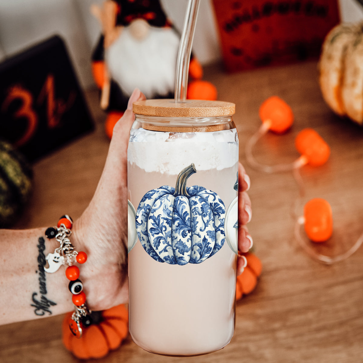 Chinoiserie Pumpkin 20oz-3