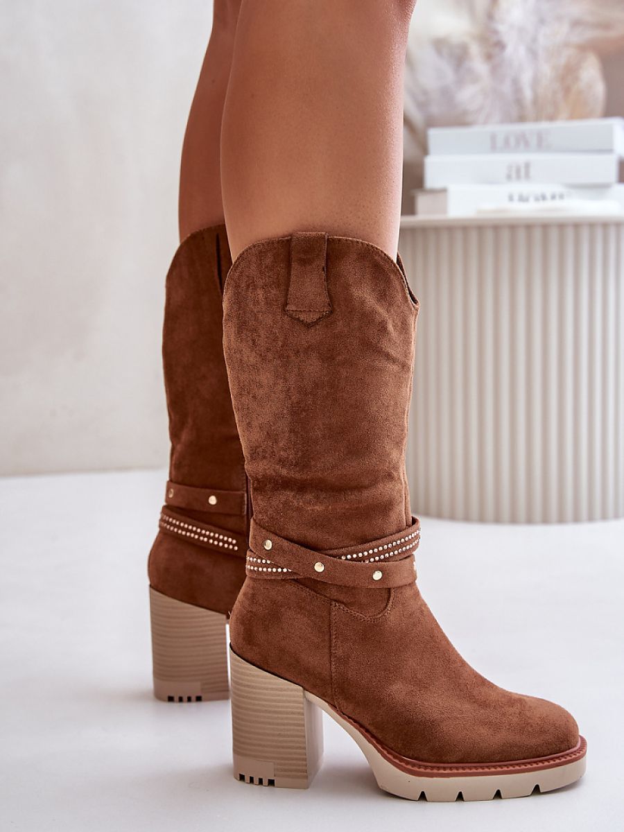 Heel boots model 201320 Step in style-2