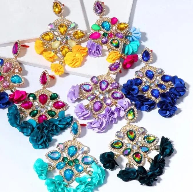 Dazzling Statement earrings-2