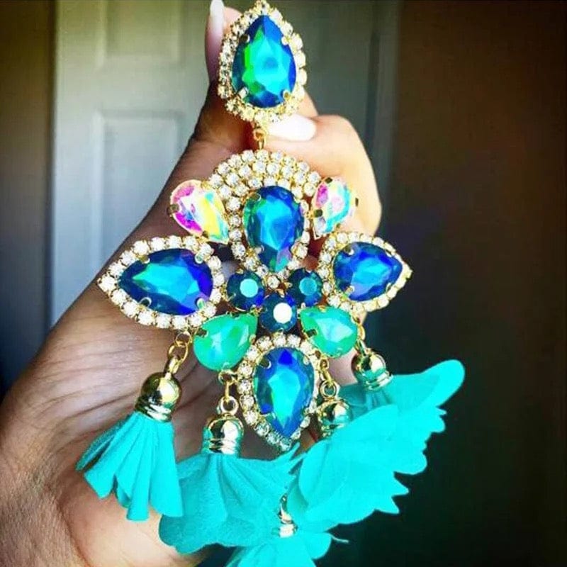 Dazzling Statement earrings-4