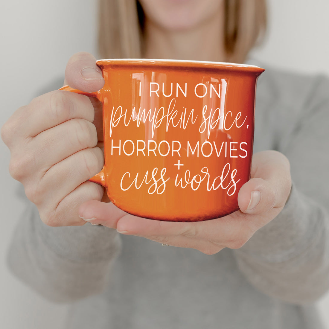 Pumpkin + Horror Mug-2