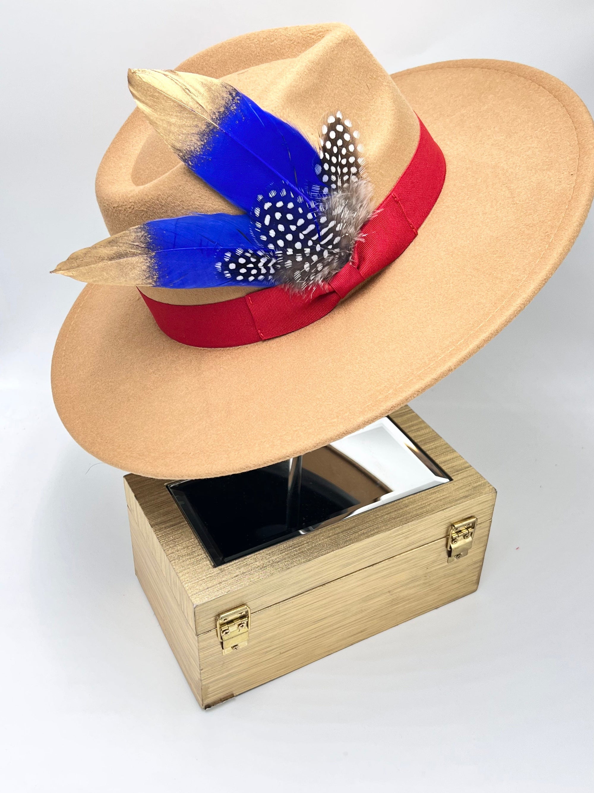 Luxury Fedora Hat -Sunkissed-0