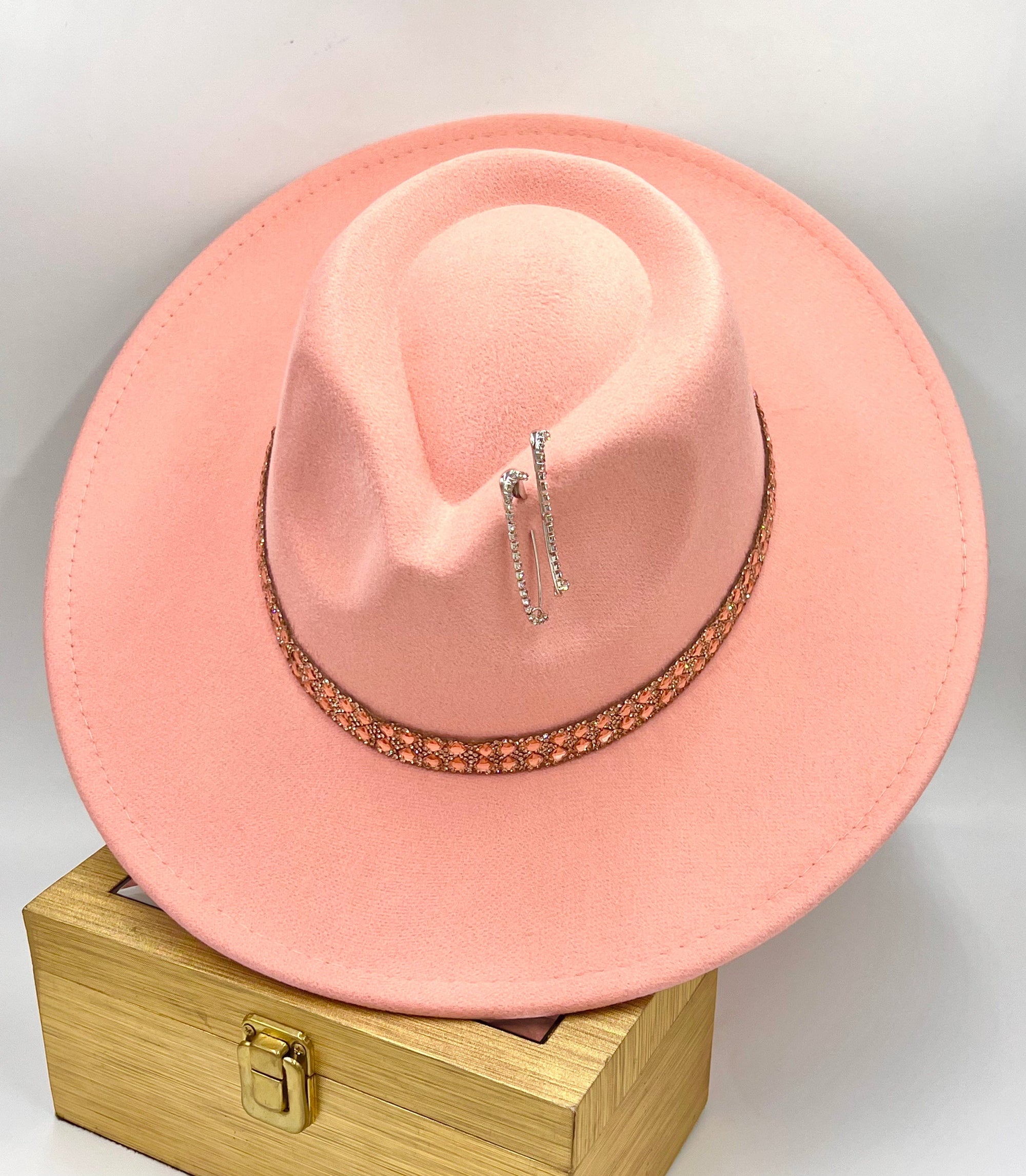 Goddess Brim Hat- Melon-0