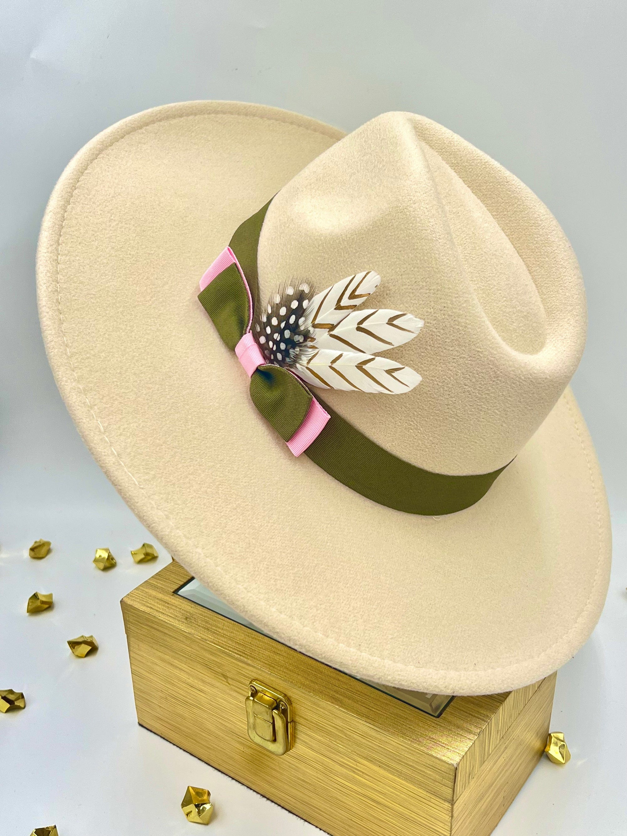 Luxury Fedora Hat -Shortcake-1