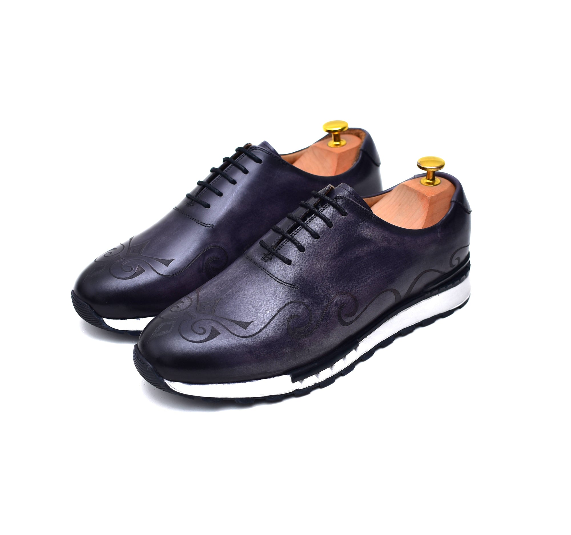 Archie III - Black Dress Sneakers-1