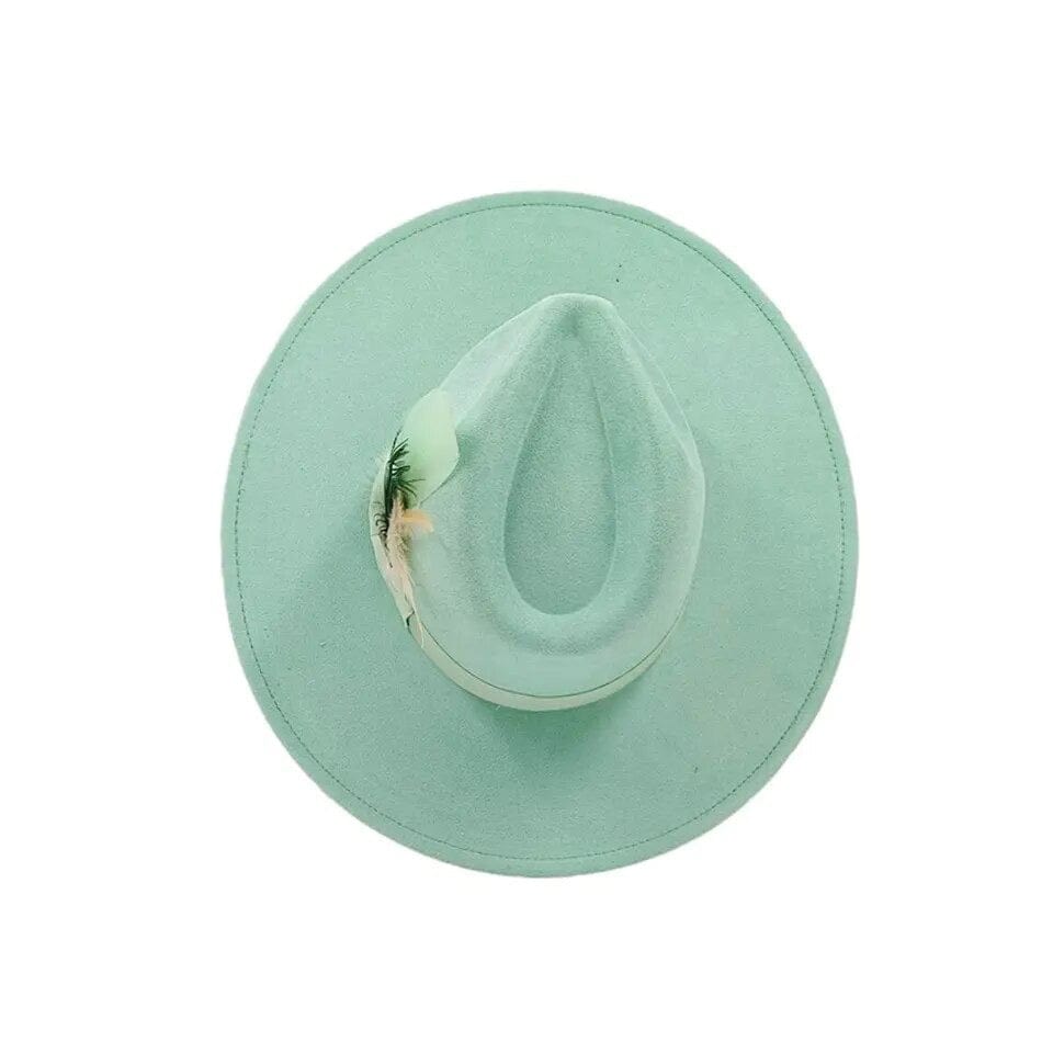 Luxury Fedora Hat-mintluster-1