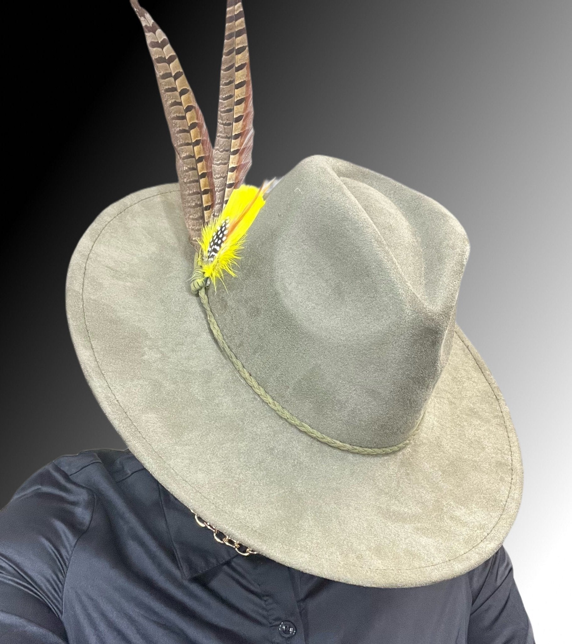 Luxury Fedora Hat -Olivetouch-1