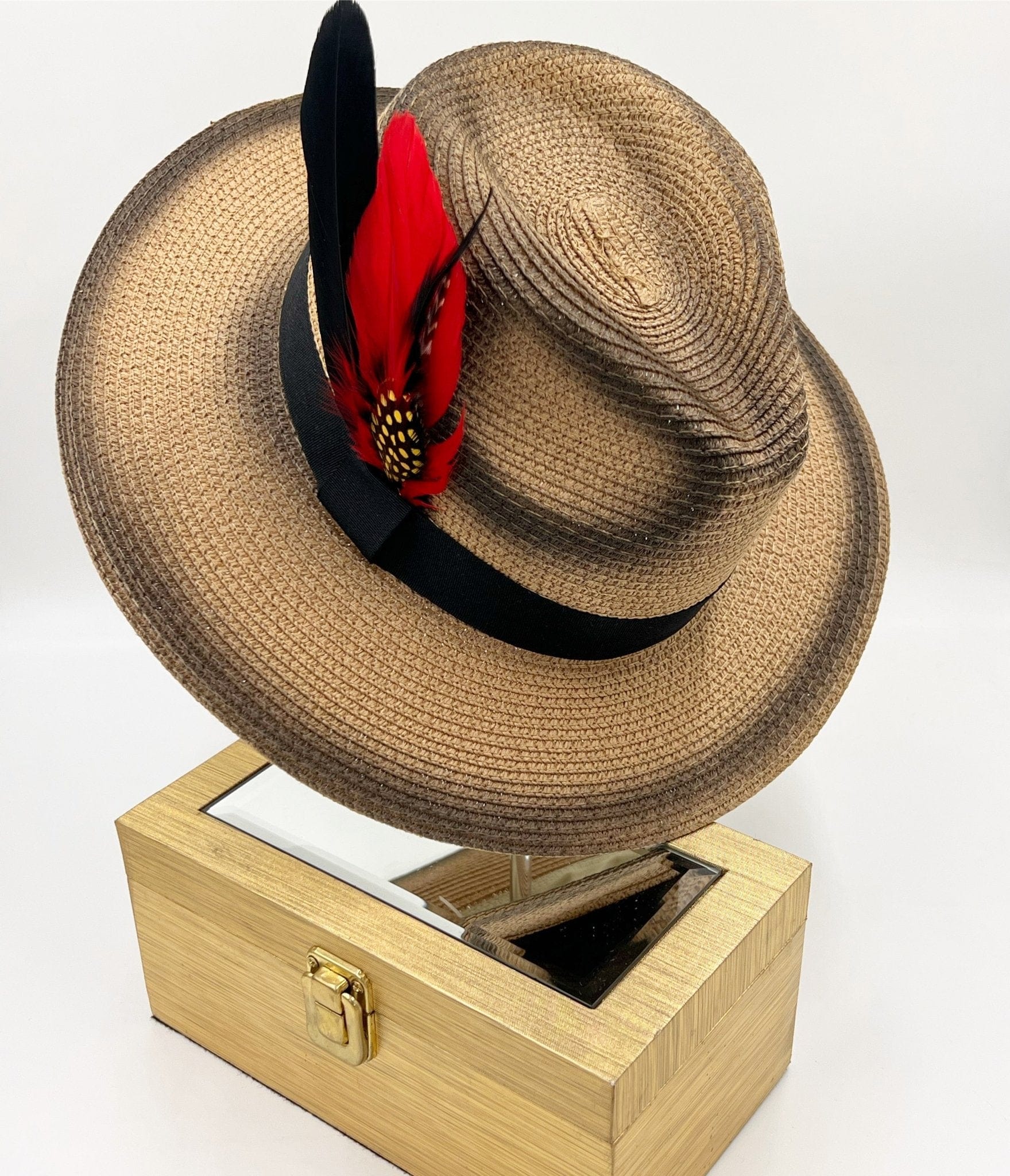 Luxury Rustic Straw Hat-0