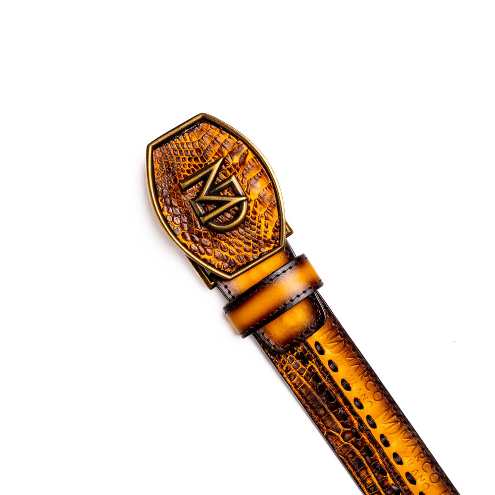 Montana Belt Mustard / Brown