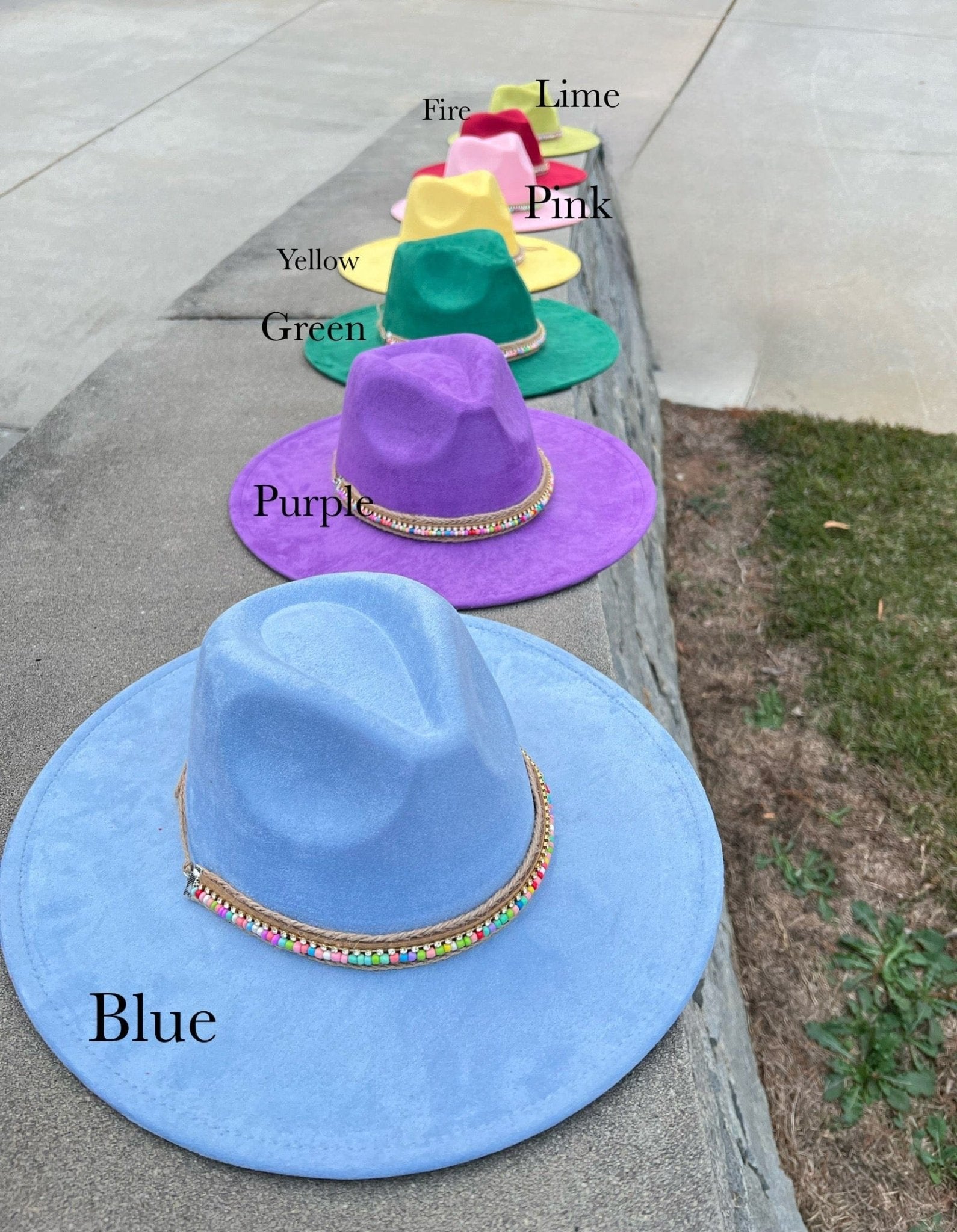 Premium daze Vegan Fedora Hat-1