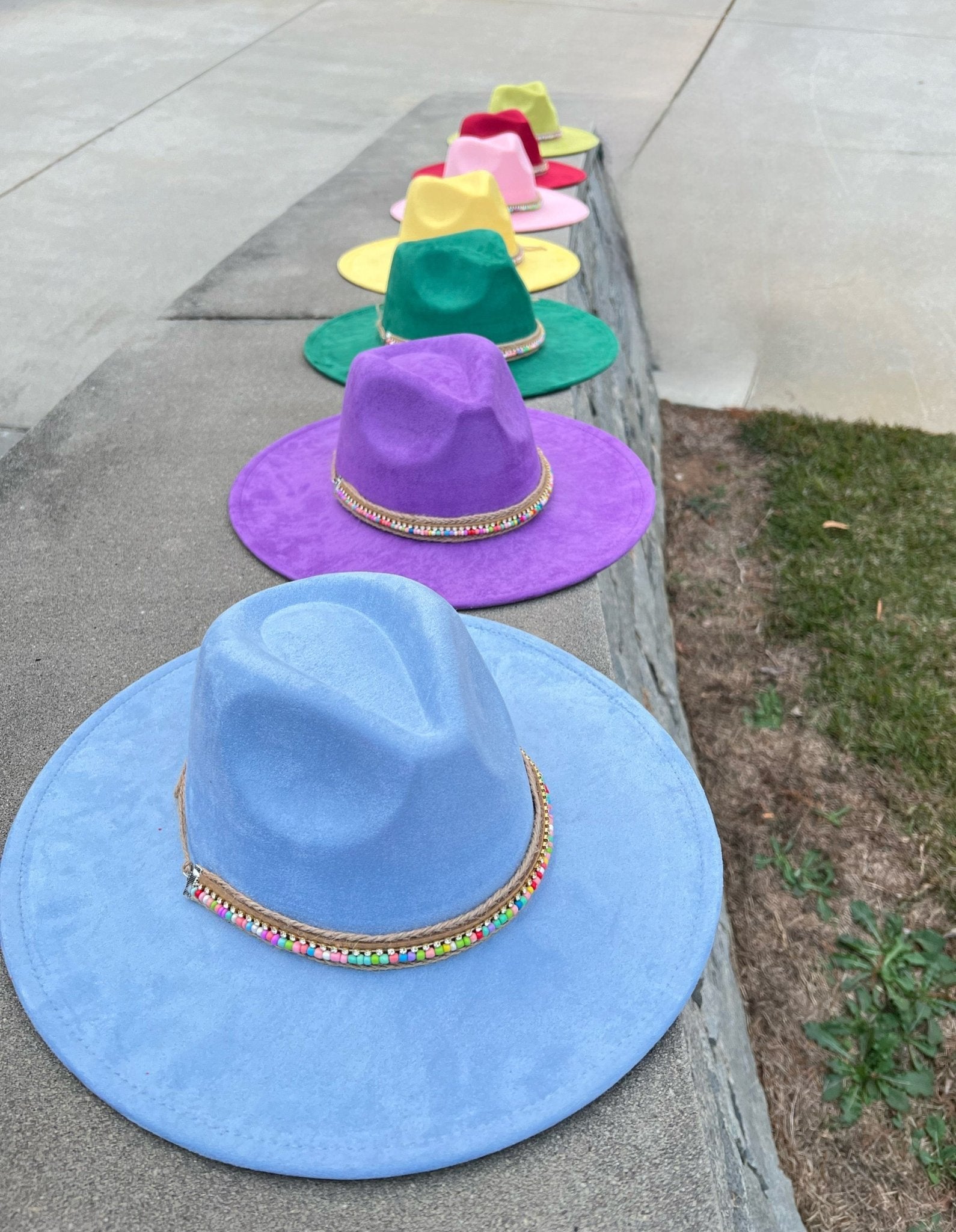 Premium daze Vegan Fedora Hat-0