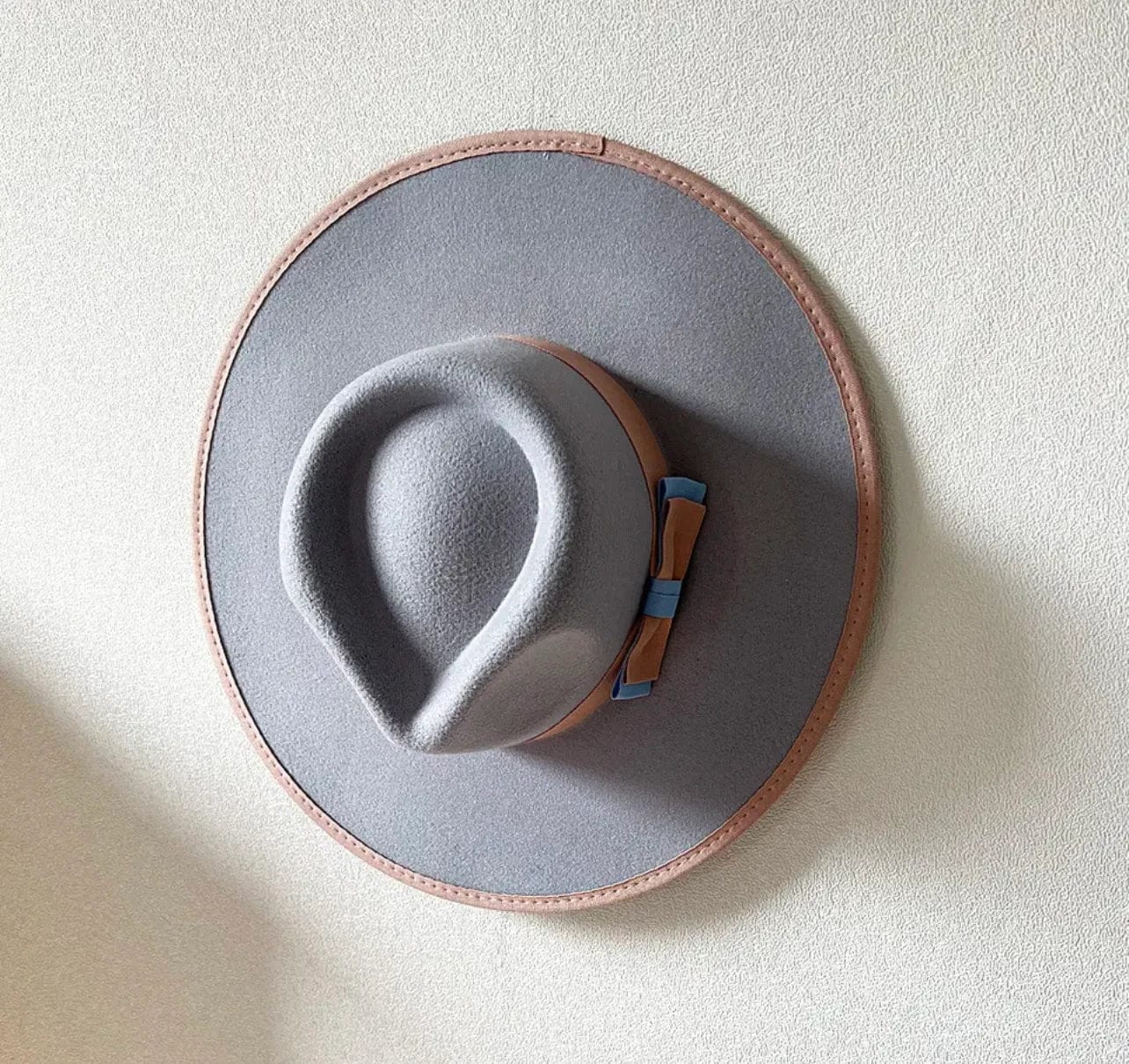 Prestigious Banded Fedora Hat - Unisex, Adjustable Straps Inside, Polyester Interior, Cotton Exterior, Available in Various Colors-13